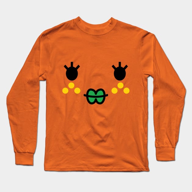 Naranjita FACE Long Sleeve T-Shirt by migitos